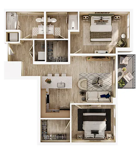 Floor plan Plane