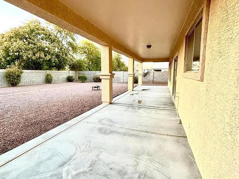 Large cover patio
