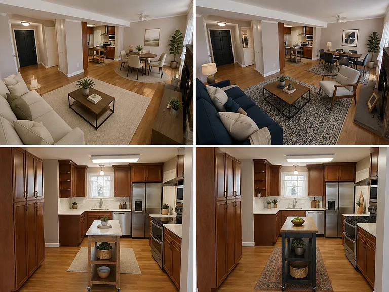 Rooms Virtually Staged