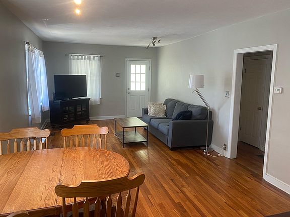 Dining area opens to family room