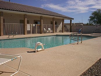 heated pool
