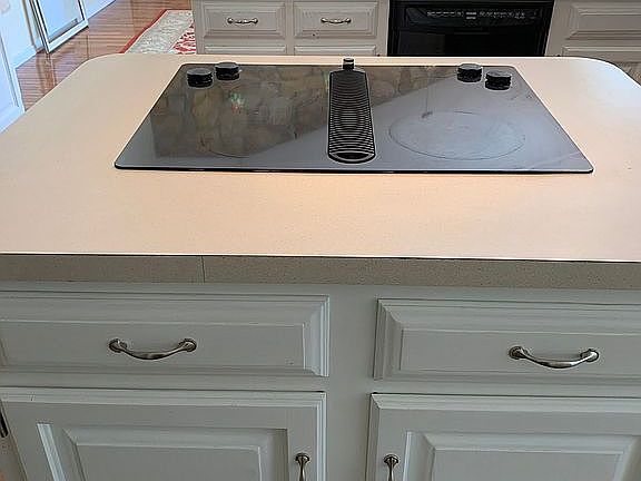 open kit. wall oven, range