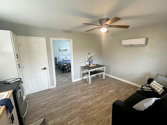 1 bedroom 1 bathroom with sofa bed in common room.Heat and cool HVAC wall units in each unit. Give us a call for more information. 361-727-0909
