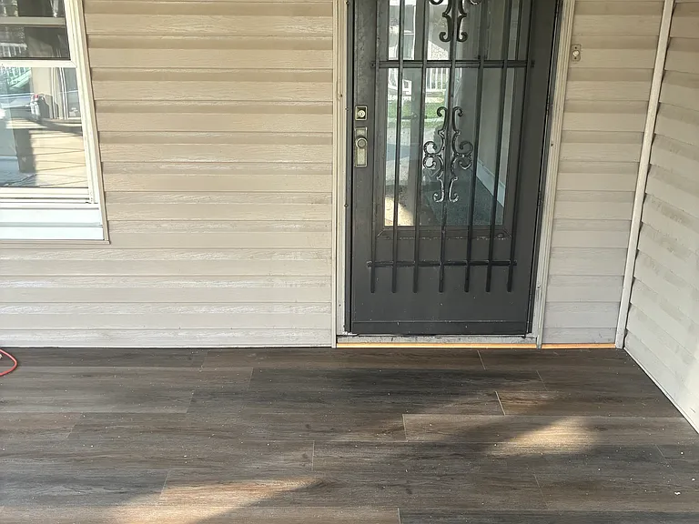 Front enclosed porch