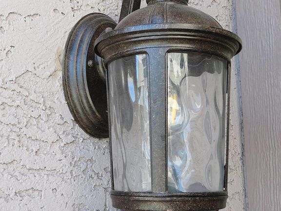 OilRubbed Bronze Entry Light