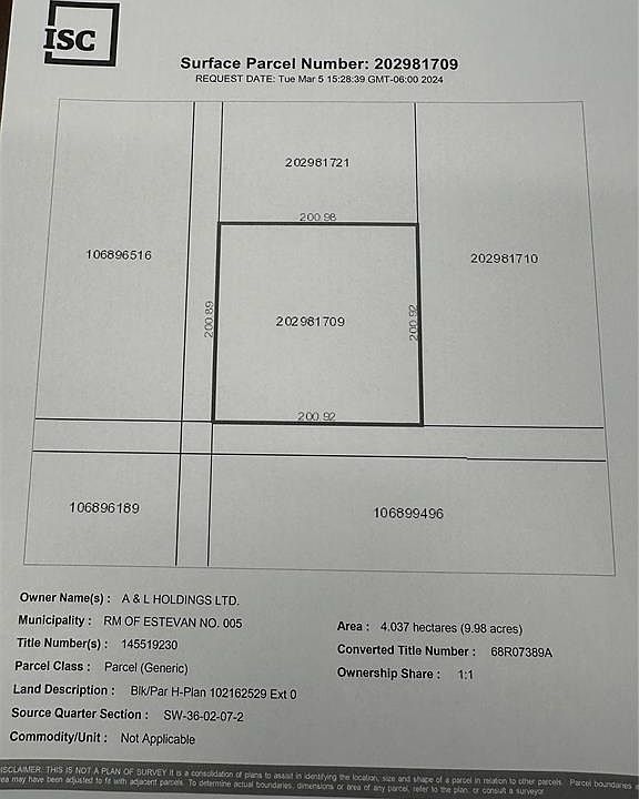 1st image of Block H Rural Address