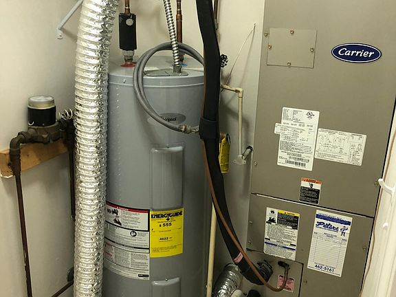 Newer furnace & HWT