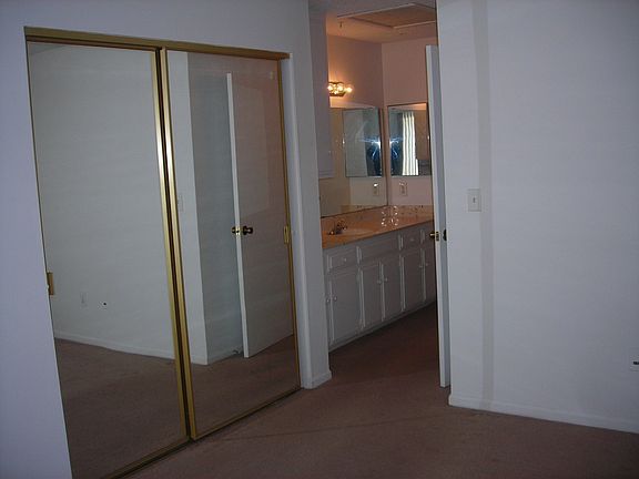 bedroom and dressingroom area