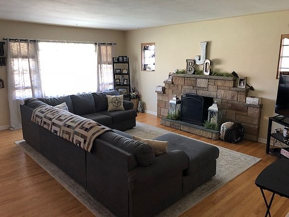 Living room furnished