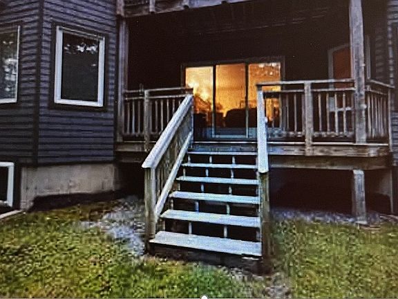 Back deck and stairs