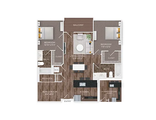Floor plan Merriweather