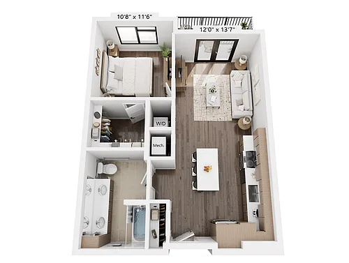 Floor plan A1A