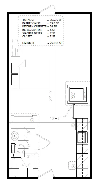 Floor plan Magnolia