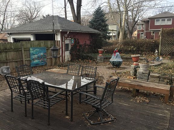 backyard and patio