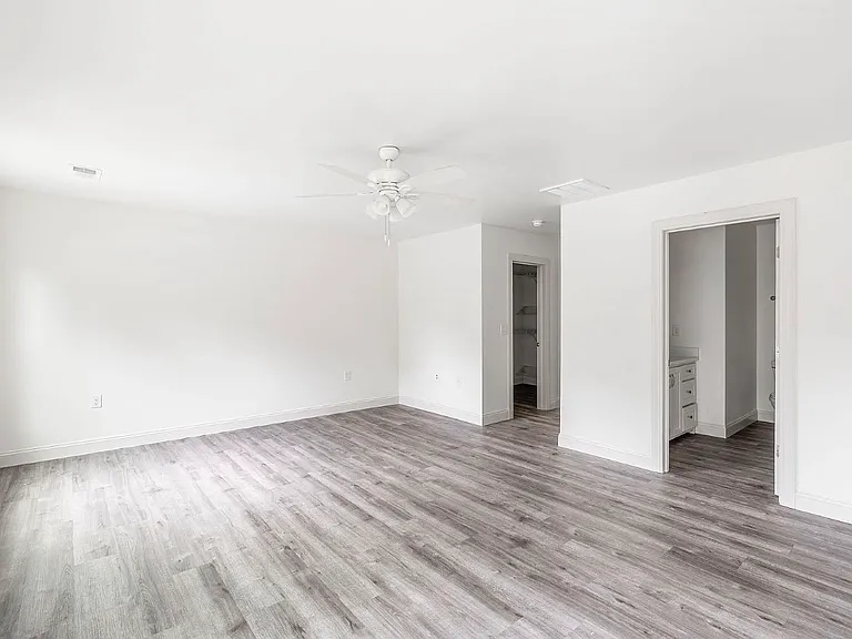 2nd master bedroom with walk-in closet and full bathroom with shower