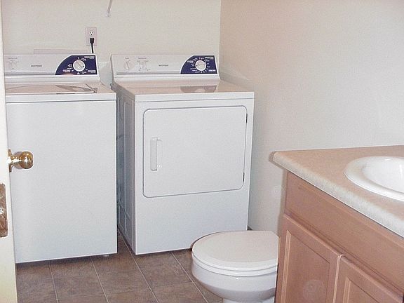 Washer and dryer included