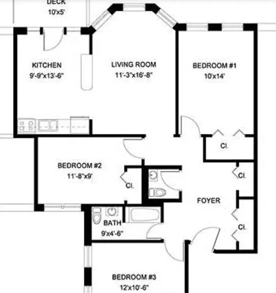 3 bed, 1.5 bath, $4,100 — Photo 2