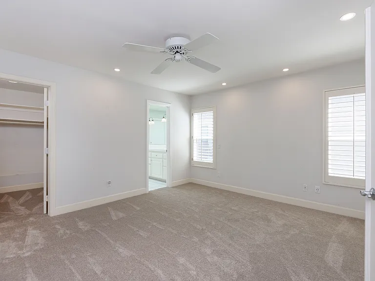 Bayside bedroom and walk-in closet