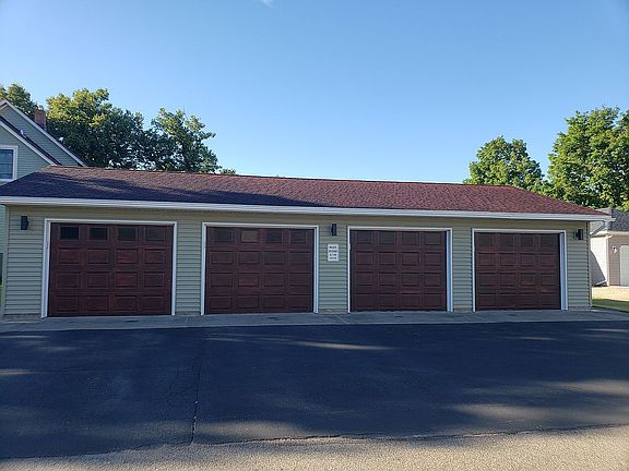 4 Car Garage with Electric