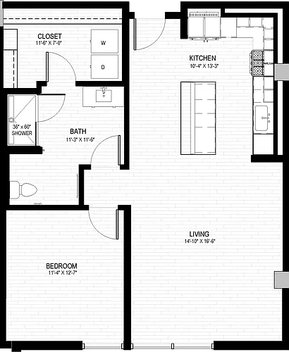 Floor plan A63