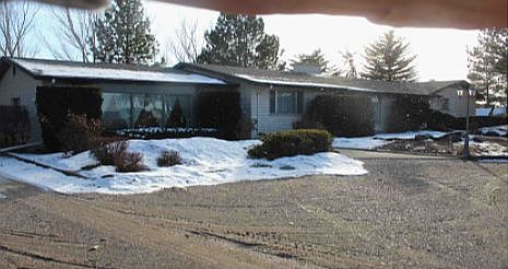 Northeast side of home