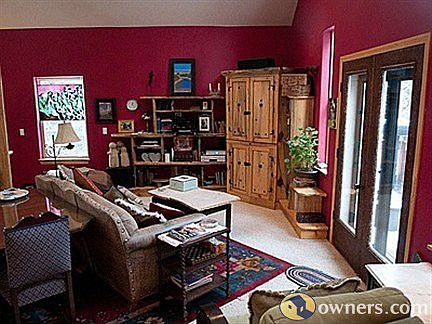 Living Room Back Deck Door