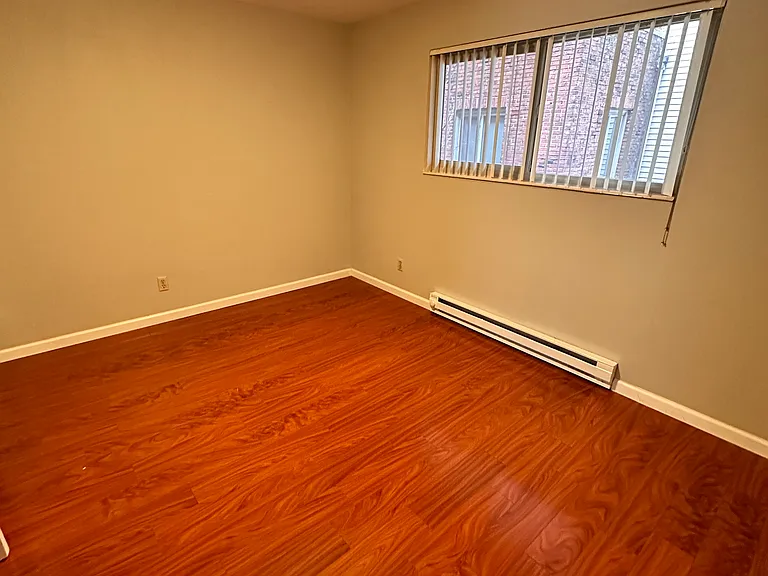 Bedroom with two closets