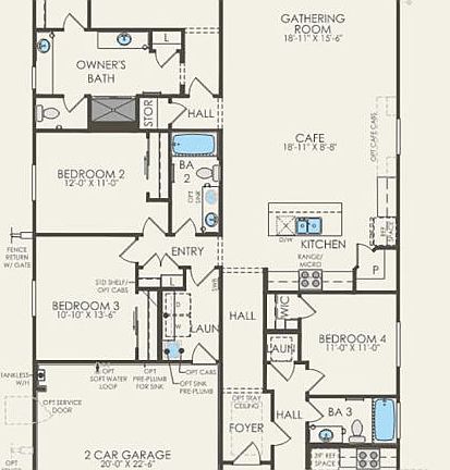 First Floor 4 br 3 ba