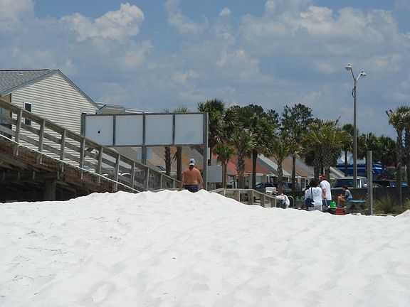 Looking at the home from the beach (50 Yards)