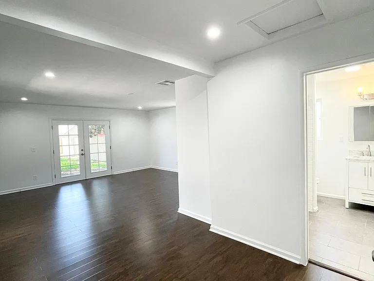Main Bedroom with bathroom to the right