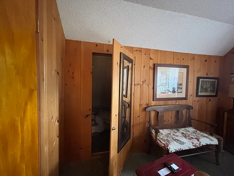 Huge closet in the eave