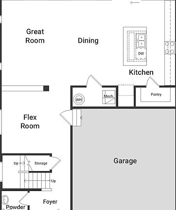 This is the 972 Esprit Floorplan in the Sonoran Collection at Moonlight Community.