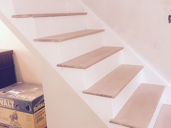 one of 2 stairways