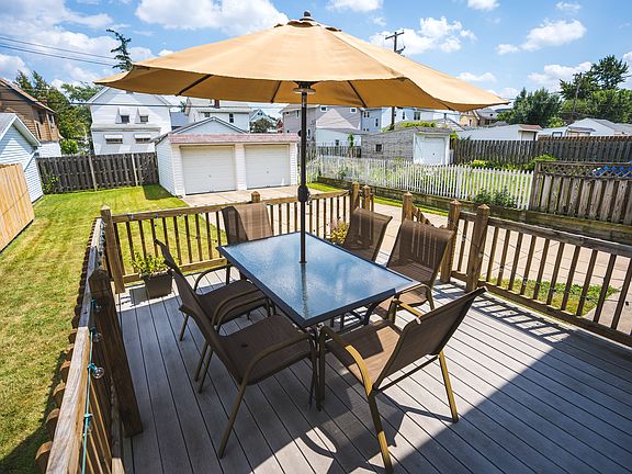 Deck off back