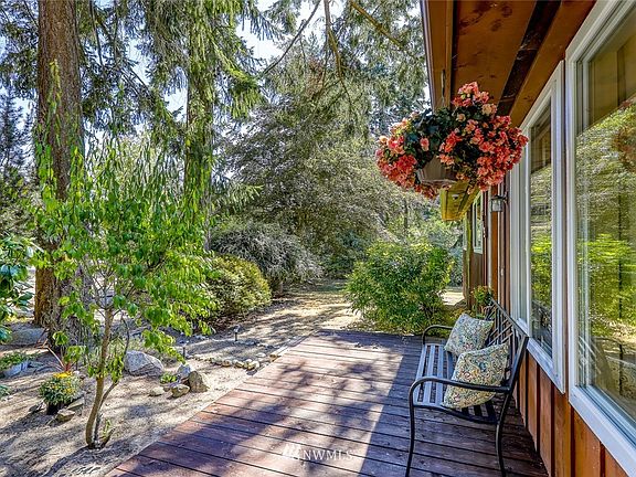 Welcoming front porch.  