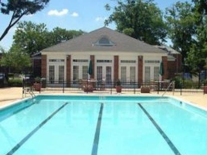 Pool behind clubhouse