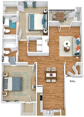 Floor plan B1