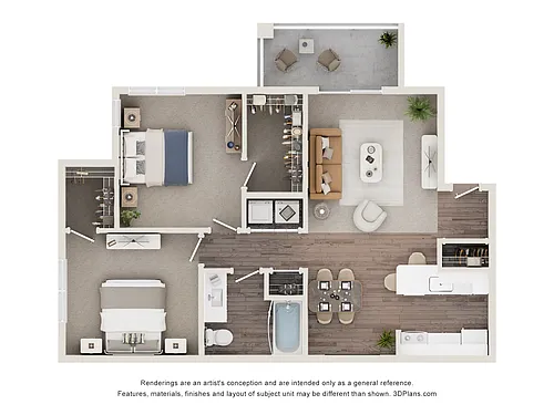 Floor plan B1