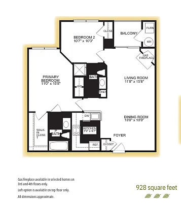 Floor plan Cypress