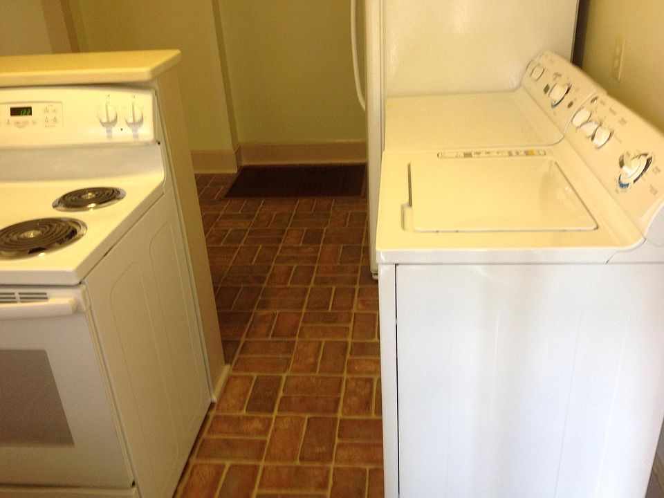 Washer & dryer in the laundry area