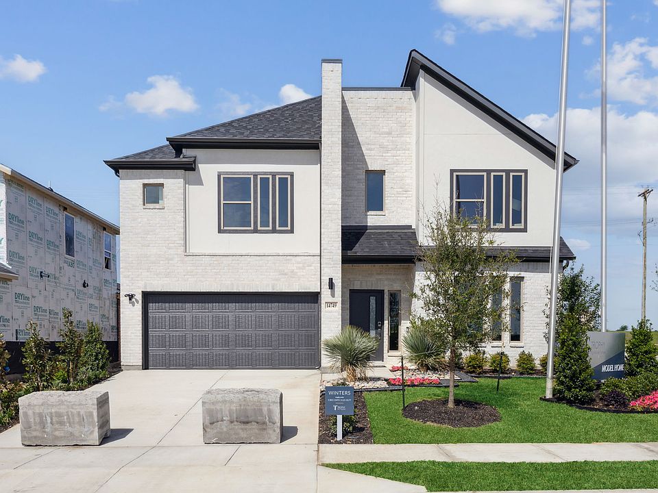 Madero Winters Model Home in Haslet TX by Trophy Signature Homes