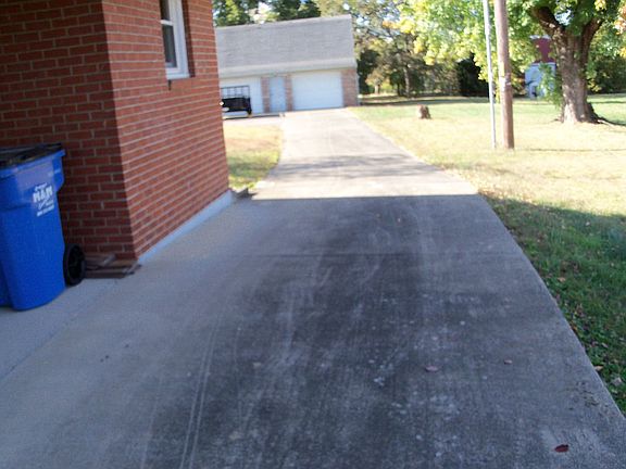 Driveway to garage & shop