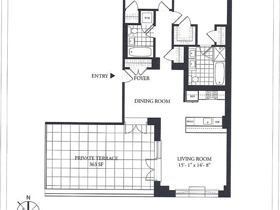 2nd image of 125 N 5th St APT 4C