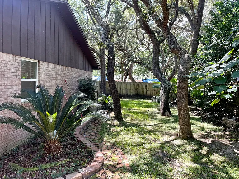 Unit D backyard