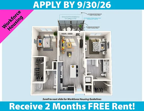 Floor plan Lifestyle Twelve WFH