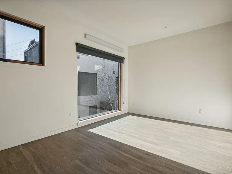 Living Room/Dining Room with 2 Windows