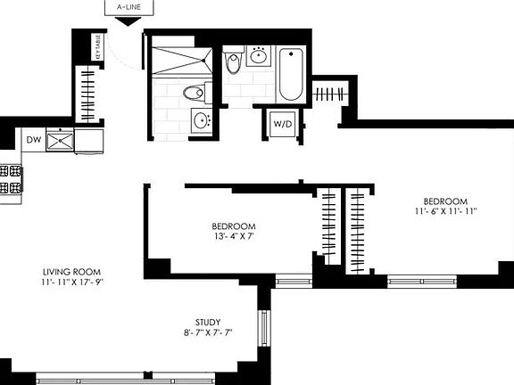 2nd image of 792 Columbus Ave APT 14A