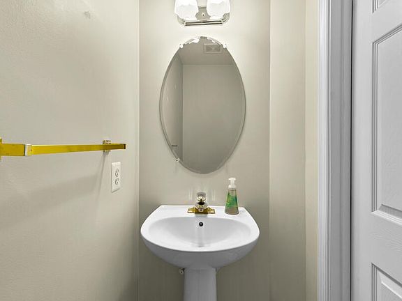 Half bath / powder room on main level