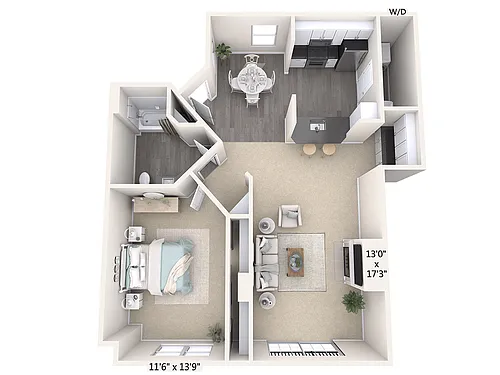 Floor plan A2-UF