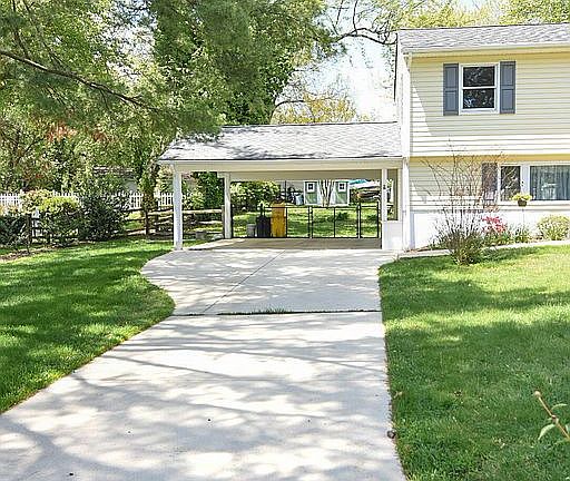 2 Car Carport with entrance 